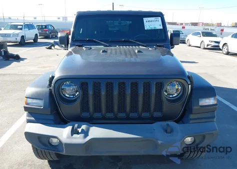 2022 Jeep Wrangler Unlimited Sport S 4X4 from USA, damaged, VIN 1C4HJXDG2NW152608